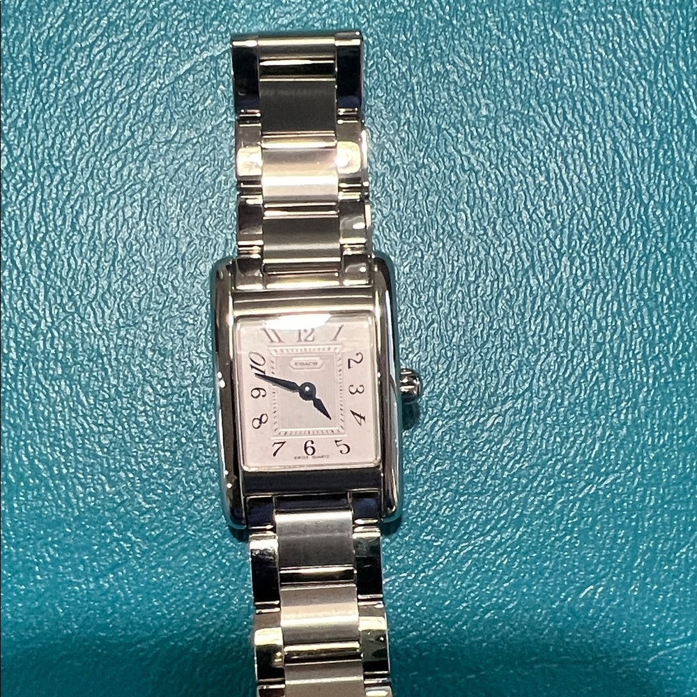 Coach Silver Women's Watch with easy to read numerals - Picture 2 of 5